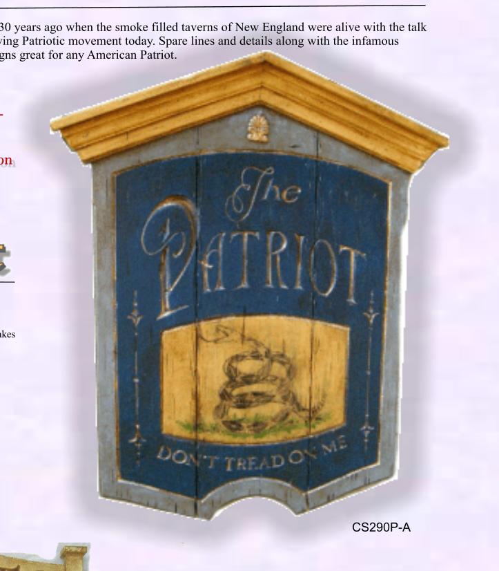 Colonial Signs